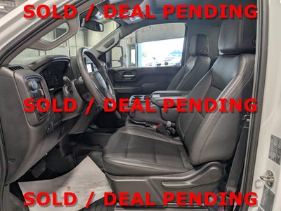 2024 Chevrolet Silverado 3500HD Work Truck Duramax Dually Reg Cab Gooseneck Prep Snow Plow Prep