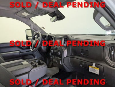 2024 Chevrolet Silverado 3500HD Work Truck Duramax Dually Reg Cab Gooseneck Prep Snow Plow Prep