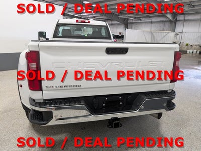 2024 Chevrolet Silverado 3500HD Work Truck Duramax Dually Reg Cab Gooseneck Prep Snow Plow Prep