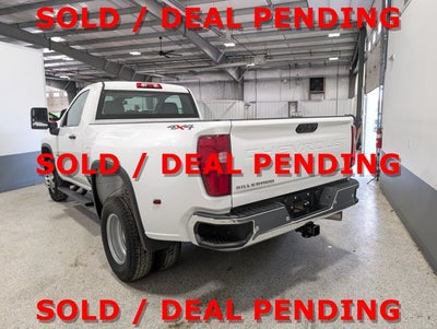 2024 Chevrolet Silverado 3500HD Work Truck Duramax Dually Reg Cab Gooseneck Prep Snow Plow Prep