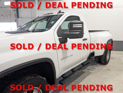2024 Chevrolet Silverado 3500HD Work Truck Duramax Dually Reg Cab Gooseneck Prep Snow Plow Prep
