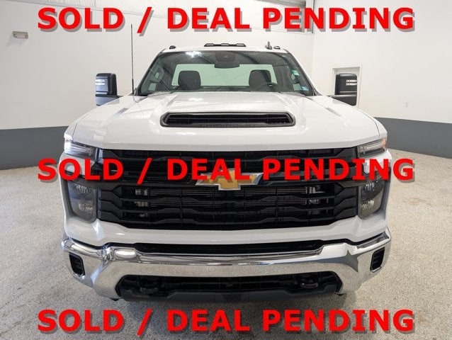 2024 Chevrolet Silverado 3500HD Work Truck Duramax Dually Reg Cab Gooseneck Prep Snow Plow Prep