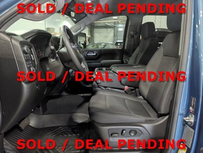 2025 Chevrolet Silverado 2500HD Custom Crew Cab 4WD Duramax 6.6L Turbo-Diesel Custom Value & Z71 Off-Road Packages Lakeshore Blue