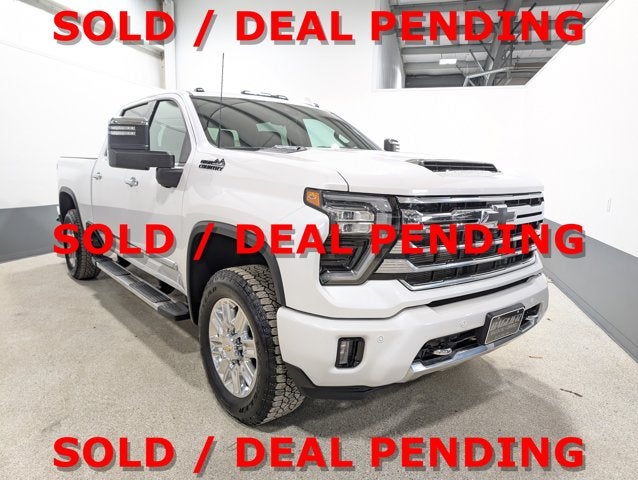 2025 Chevrolet Silverado 2500HD High Country Duramax Pearl White 5th Prep Z71