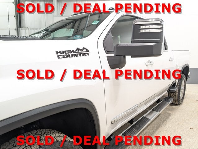 2025 Chevrolet Silverado 2500HD High Country Duramax Pearl White 5th Prep Z71