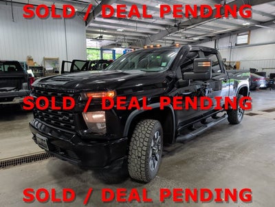 2021 Chevrolet Silverado 2500HD Custom 6.6L V8 Gas 4WD Tow Package All Terrain Tires