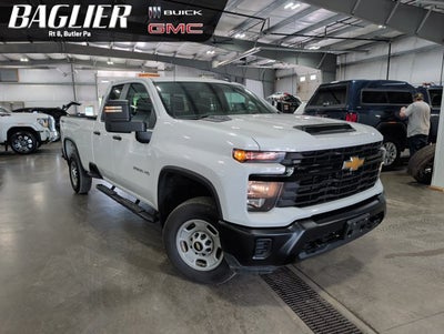 2024 Chevrolet Silverado 2500HD Work Truck WT 6.6L V8 4WD Double Cab Long Bed