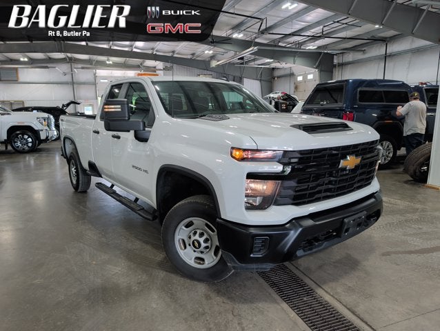 2024 Chevrolet Silverado 2500HD Work Truck WT 6.6L V8 4WD Double Cab Long Bed