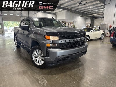 2021 Chevrolet Silverado 1500 Custom 2.7L Turbo Custom Preferred Equipment Group Satin Steel Metallic