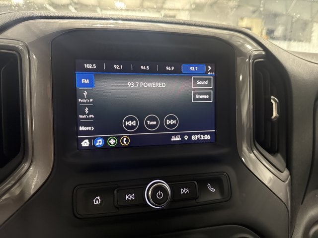2021 Chevrolet Silverado 1500 Custom 2.7L Turbo Custom Preferred Equipment Group Satin Steel Metallic