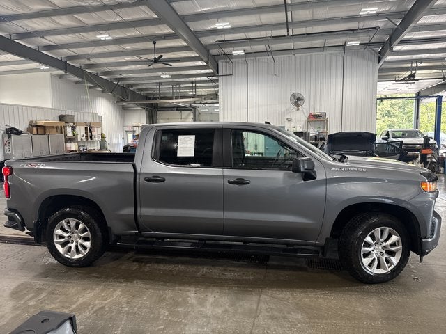 2021 Chevrolet Silverado 1500 Custom 2.7L Turbo Custom Preferred Equipment Group Satin Steel Metallic