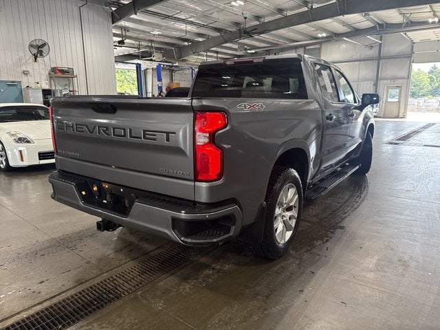 2021 Chevrolet Silverado 1500 Custom 2.7L Turbo Custom Preferred Equipment Group Satin Steel Metallic