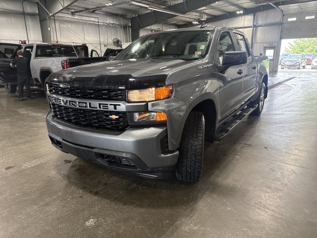 2021 Chevrolet Silverado 1500 Custom 2.7L Turbo Custom Preferred Equipment Group Satin Steel Metallic
