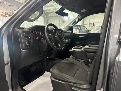 2021 Chevrolet Silverado 1500 Custom 2.7L Turbo Custom Preferred Equipment Group Satin Steel Metallic