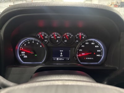 2021 Chevrolet Silverado 1500 Custom 2.7L Turbo Custom Preferred Equipment Group Satin Steel Metallic