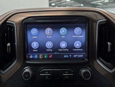 2019 Chevrolet Silverado 1500 High Country Deluxe Pkg 6.2L V8 Sunroof Heated/Cooled Leather 22" Wheels