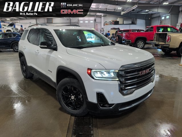 2021 GMC Acadia AT4 Skyscape Roof ProSafety Plus Trailering Package Captain Chairs
