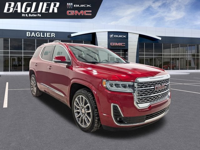 2021 GMC Acadia Denali Technology Pkg Dual Skyscape Sunroof Trailering Pkg AWD Heated Cooled Leather