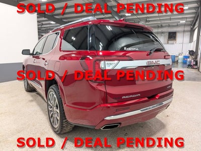 2021 GMC Acadia Denali Technology Pkg Dual Skyscape Sunroof Trailering Pkg AWD Heated Cooled Leather