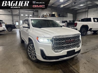 2022 GMC Acadia Denali 3.6L V6 GMC Pro Grade Package White Frost Tricoat