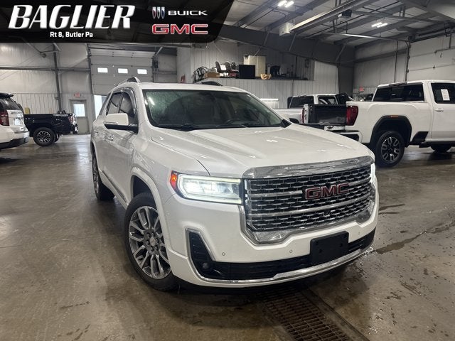 2022 GMC Acadia Denali 3.6L V6 GMC Pro Grade Package White Frost Tricoat