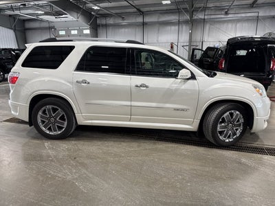 2011 GMC Acadia Denali 3.6L V6 Dual Moonroof White Diamond Tricoat