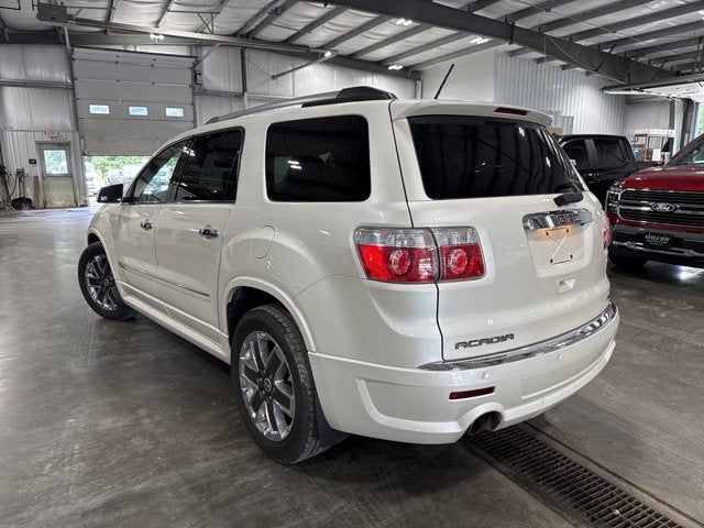 2011 GMC Acadia Denali 3.6L V6 Dual Moonroof White Diamond Tricoat