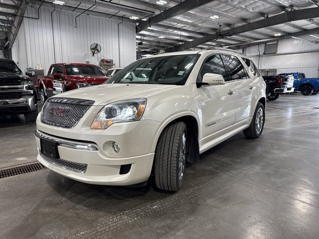 2011 GMC Acadia Denali 3.6L V6 Dual Moonroof White Diamond Tricoat