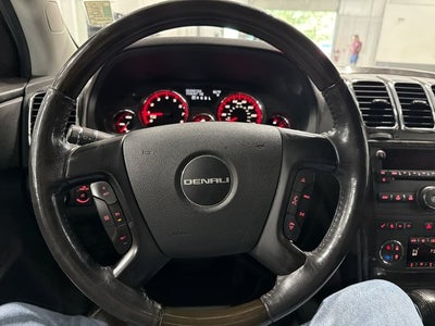 2011 GMC Acadia Denali 3.6L V6 Dual Moonroof White Diamond Tricoat
