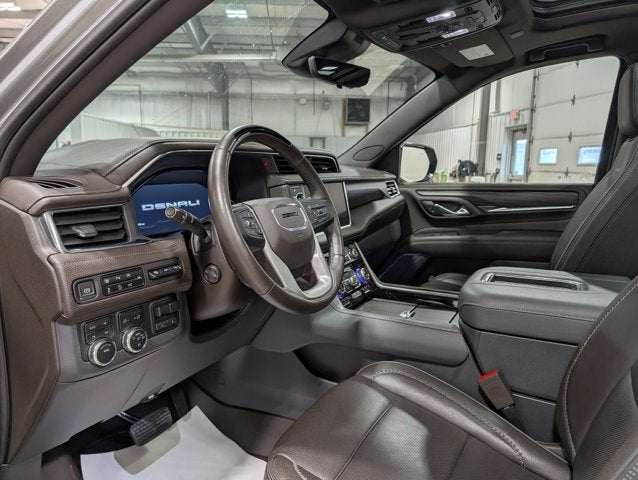 2023 GMC Yukon Denali Rare Adv Tech Pack 22" Black Wheels Rear Media Max Trailering