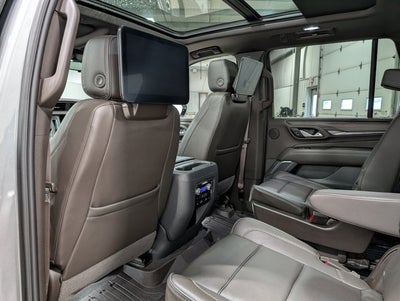 2023 GMC Yukon Denali Rare Adv Tech Pack 22" Black Wheels Rear Media Max Trailering