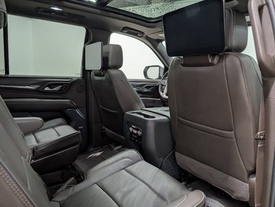 2023 GMC Yukon Denali Rare Adv Tech Pack 22" Black Wheels Rear Media Max Trailering