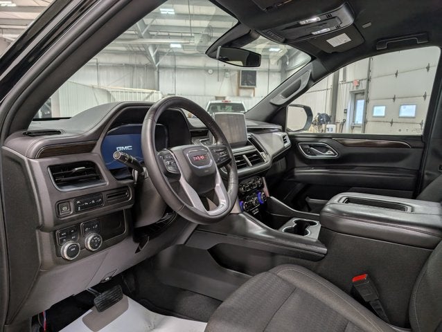 2022 GMC Yukon XL SLE 4WD XL 5.3L V8 10-Speed Center Bench Onyx Black