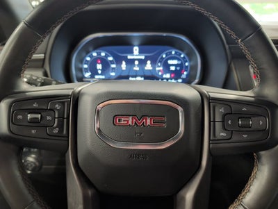 2023 GMC Yukon XL AT4 6.2L V8 GMC Pro Safety Plus Dual-Pane Sunroof Sterling Metallic