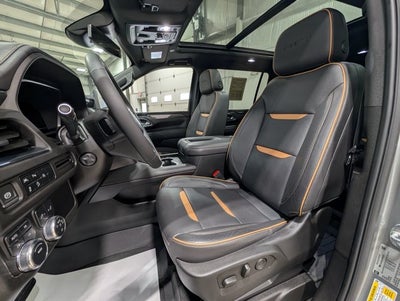 2023 GMC Yukon XL AT4 6.2L V8 GMC Pro Safety Plus Dual-Pane Sunroof Sterling Metallic
