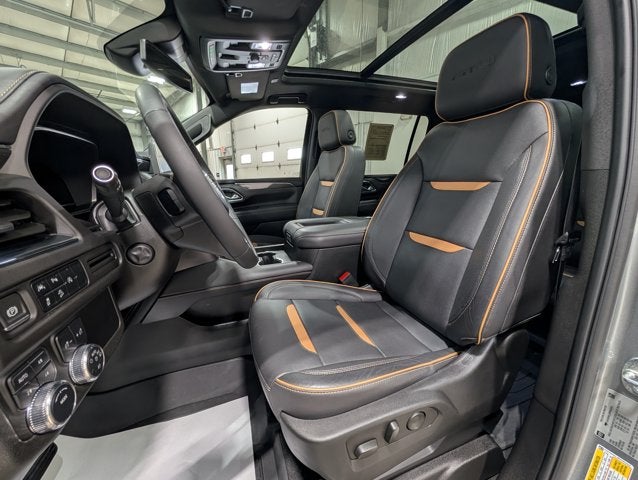 2023 GMC Yukon XL AT4 6.2L V8 GMC Pro Safety Plus Dual-Pane Sunroof Sterling Metallic