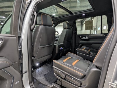 2023 GMC Yukon XL AT4 6.2L V8 GMC Pro Safety Plus Dual-Pane Sunroof Sterling Metallic