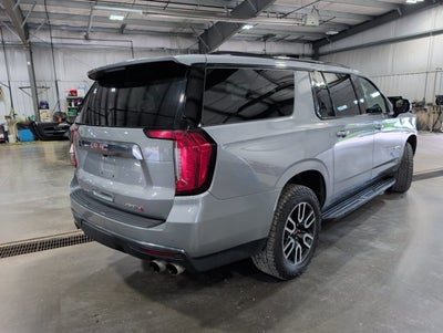 2023 GMC Yukon XL AT4 6.2L V8 GMC Pro Safety Plus Dual-Pane Sunroof Sterling Metallic