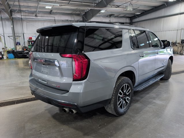 2023 GMC Yukon XL AT4 6.2L V8 GMC Pro Safety Plus Dual-Pane Sunroof Sterling Metallic