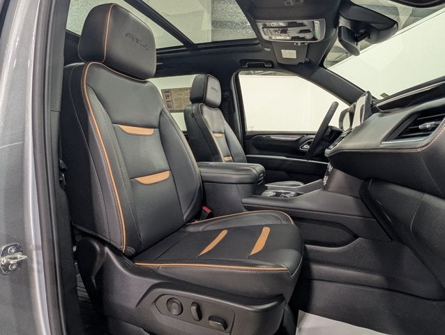 2023 GMC Yukon XL AT4 6.2L V8 GMC Pro Safety Plus Dual-Pane Sunroof Sterling Metallic