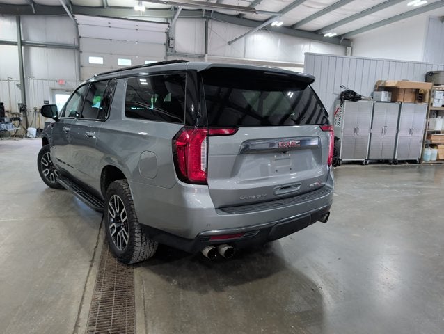 2023 GMC Yukon XL AT4 6.2L V8 GMC Pro Safety Plus Dual-Pane Sunroof Sterling Metallic