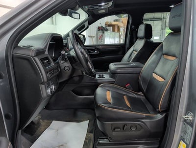 2023 GMC Yukon XL AT4 6.2L V8 GMC Pro Safety Plus Dual-Pane Sunroof Sterling Metallic