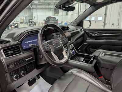 2023 GMC Yukon XL Denali Advanced Tech Pkg Rear Entertainment Dual-Pane Sunroof 22" Black Wheels