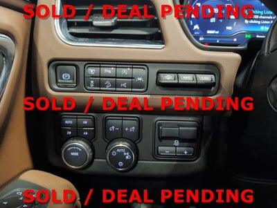 2023 Chevrolet Suburban High Country DURAMAX Diesel Brown Leather Heads-Up Display Loaded