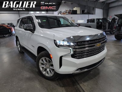 2024 Chevrolet Tahoe Premier 3.0L Turbo-Diesel 4WD Panoramic Sunroof Summit White