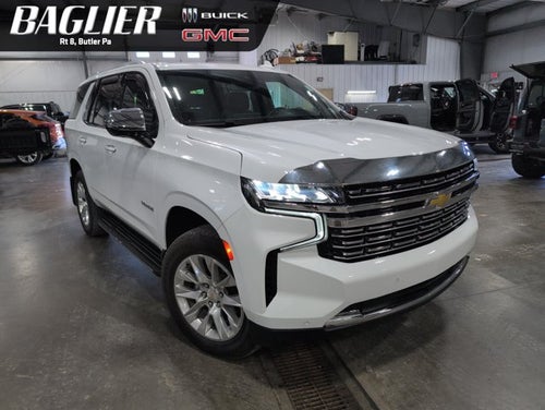 2024 Chevrolet Tahoe Premier 3.0L Turbo-Diesel 4WD Panoramic Sunroof Summit White