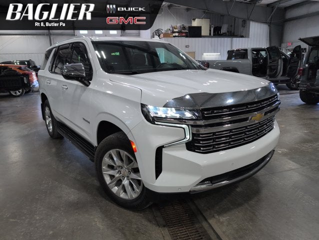 2024 Chevrolet Tahoe Premier 3.0L Turbo-Diesel 4WD Panoramic Sunroof Summit White