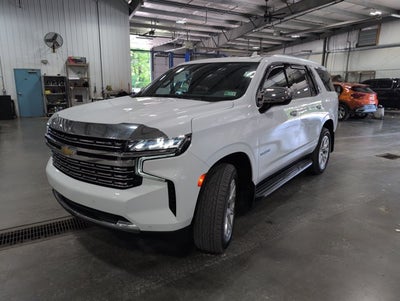 2024 Chevrolet Tahoe Premier 3.0L Turbo-Diesel 4WD Panoramic Sunroof Summit White