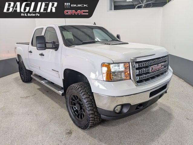 2014 GMC Sierra 2500HD SLE 6.0L V8 Off-Road & Snow Plow Prep Summit White