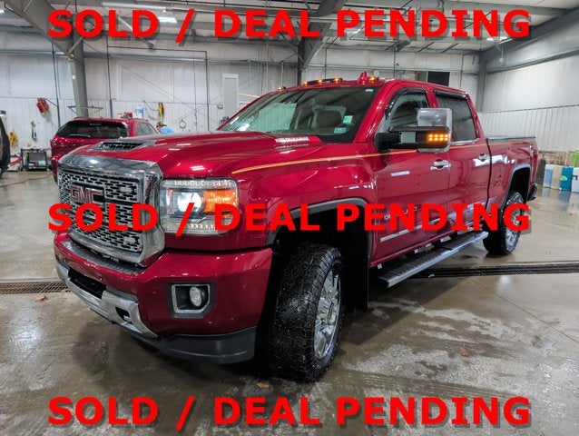 2019 GMC Sierra 2500HD Denali Duramax Plus 5th Wheel Prep Sunroof Off Road Package Denali Diesel